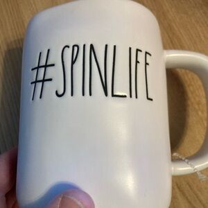 Rae Dunn Artisan Collection Mug #SPINLIFE . Perfect for that Spin Class Lover!